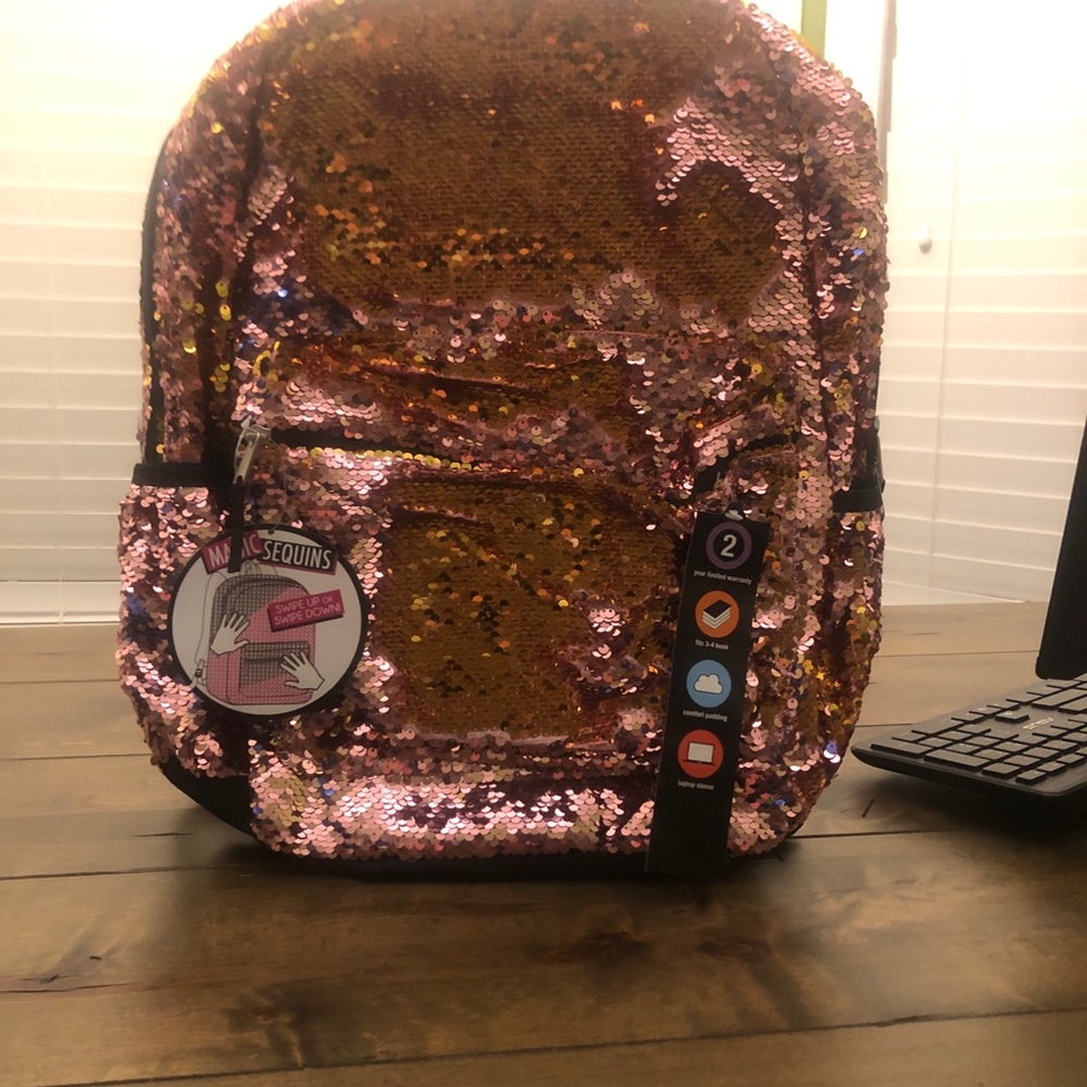 Sequin Backpack - Picture 9 of 10